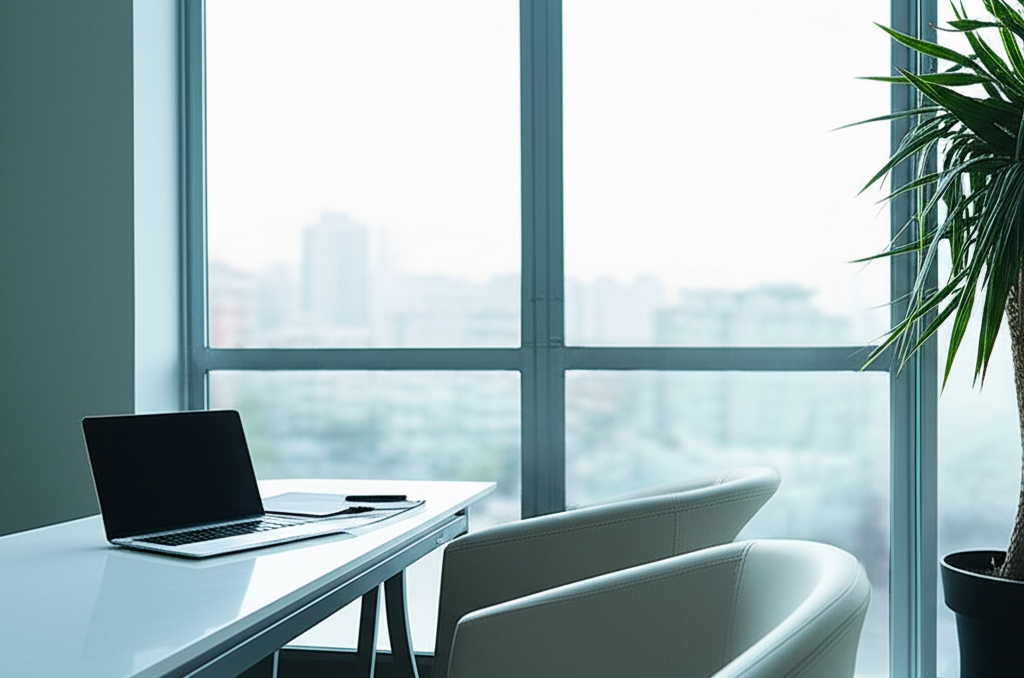 Private consultation room at Mirror Mirror Aesthetics.