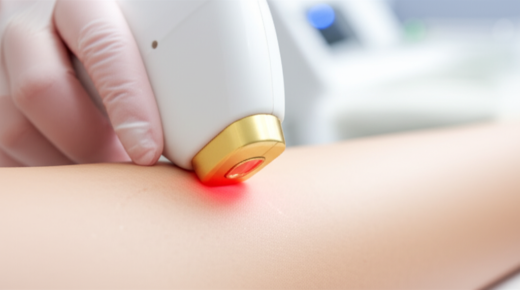 Laser hair removal treatment